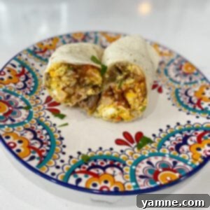 Slow Cooker Breakfast Burritos