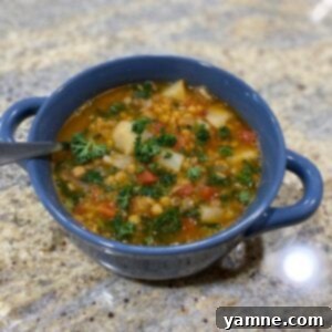 Lentil Potato Soup