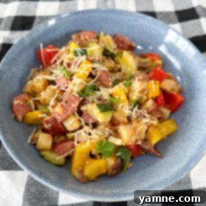Sausage & Potatoes with Summer Vegetables