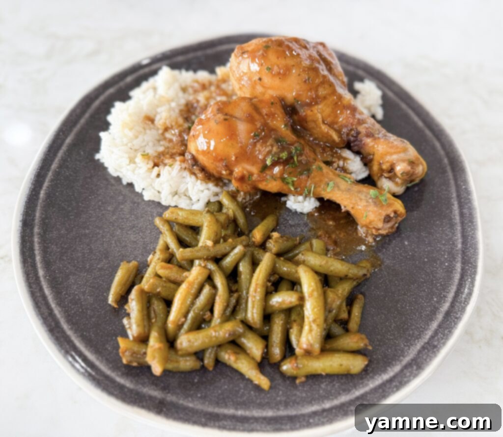 simple baked chicken and gravy