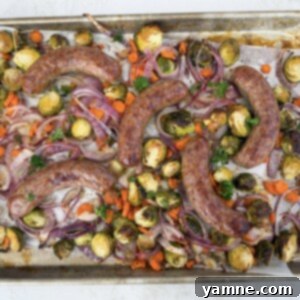 Budget-Friendly & Healthy Sheet Pan Dinners: 10 Quick & Easy Recipes 4 easy sheet pan Italian sausages and veggies