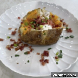 easy slow cooker baked potatoes