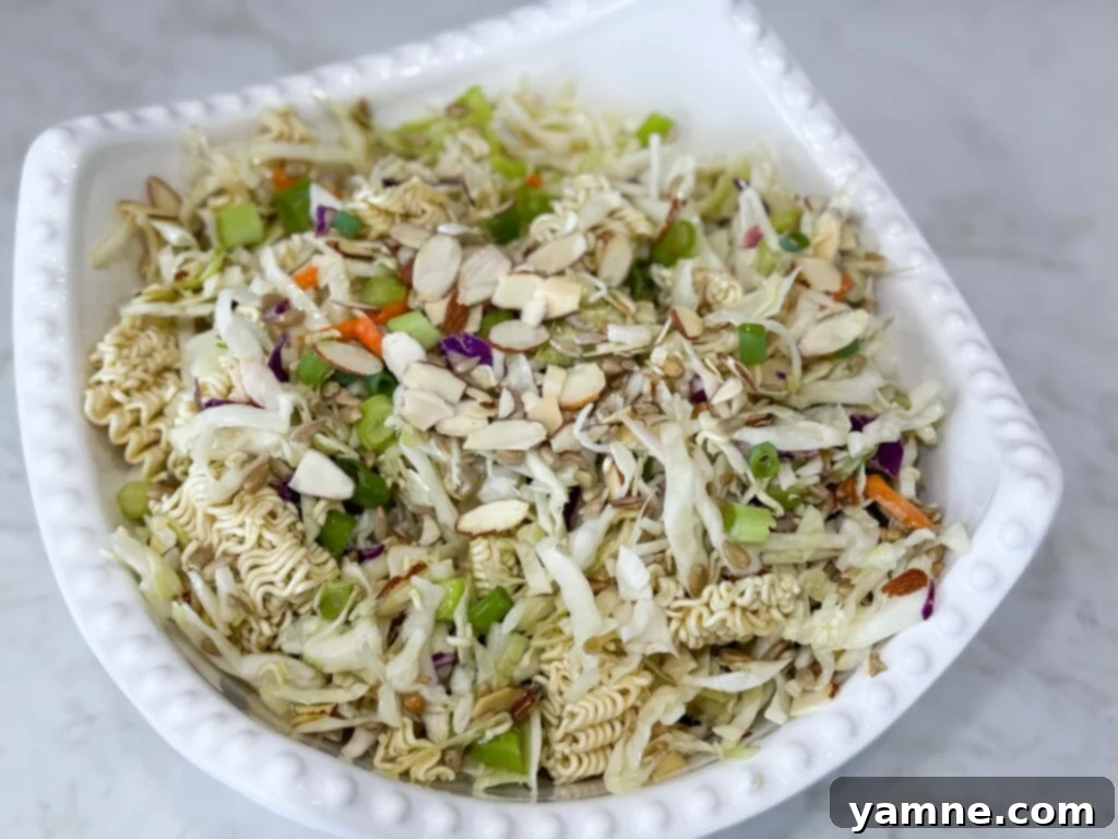 The Best Ramen Noodle Salad