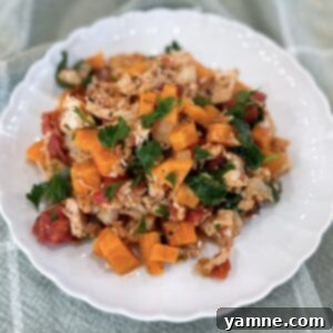 easy chicken and sweet potato dinner