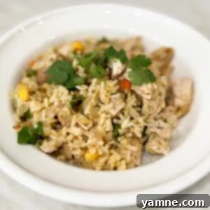 Delicious One-Pan Chicken, Veggies, and Rice