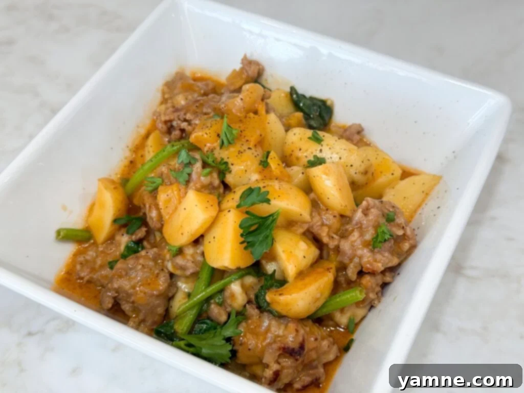 Italian Sausage and Potato Skillet