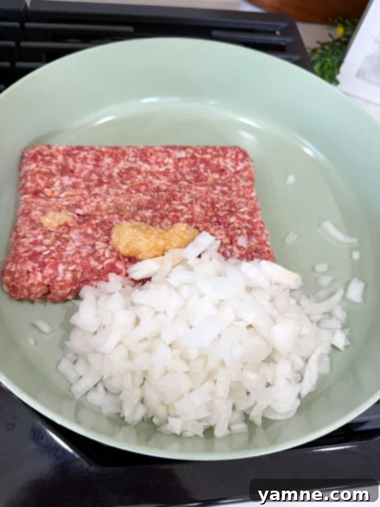 Italian Sausage Pasta in a Silky Cream Sauce 5 Cooking Italian sausage for pasta