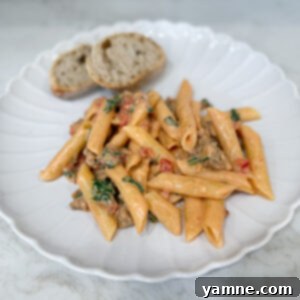 Italian Sausage Pasta in a Silky Cream Sauce 10 Creamy Italian Sausage Pasta