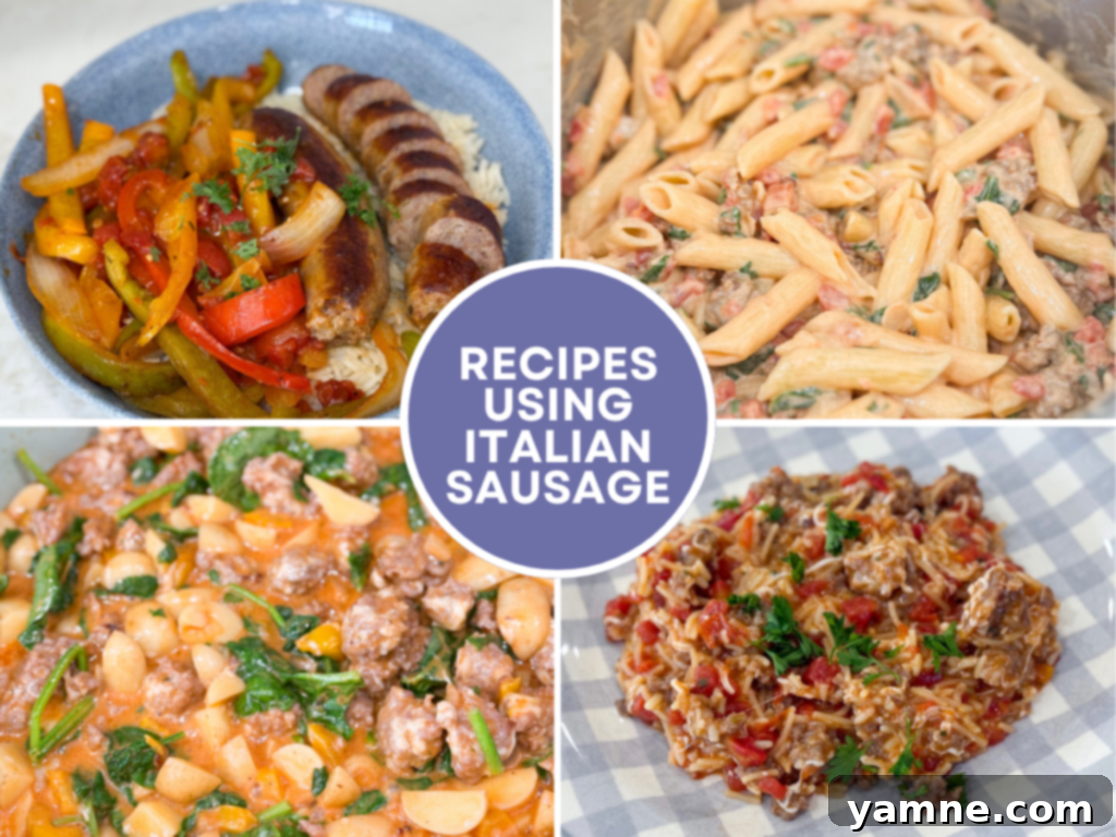 The best recipes using Italian sausage