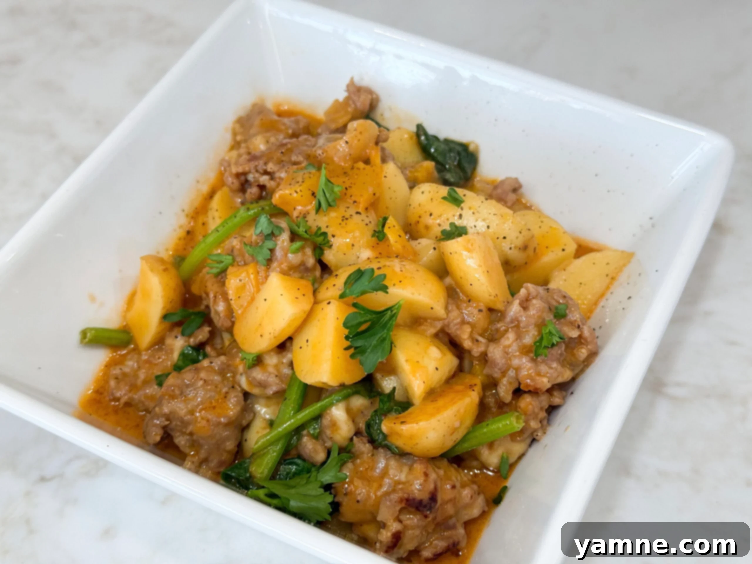 Italian Sausage and Potato Skillet