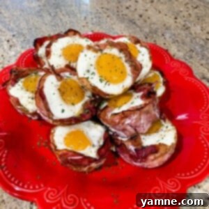 Ham and Egg Bites on a cooling rack