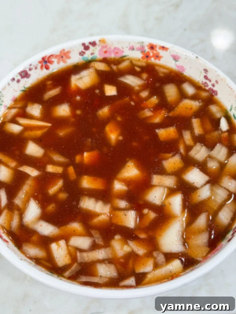 Onions in Hawaiian BBQ sauce