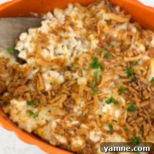 Cheesy French Onion Chicken Hash Brown Bake 7 French Onion Chicken Potato Casserole