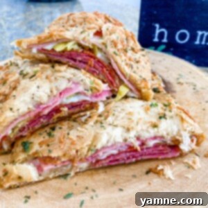 Stromboli with Crescent Roll Dough