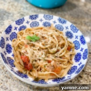 Creamy Parmesan Pasta 2 Delicious and creamy one-pot Parmesan pasta dish