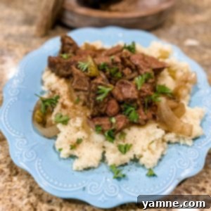 Slow Cooker Beef Tips with Gravy
