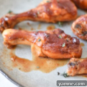 Slow Cooker BBQ Chicken Drumsticks