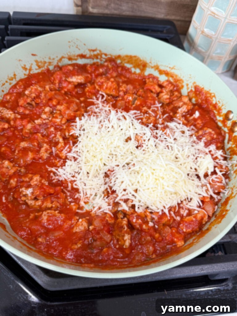 Savory Turkey Zucchini Bake 7 tasty ground turkey sauce