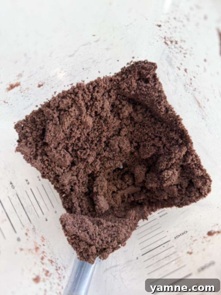 Oreo Truffles 3 finely crushed oreo cookies