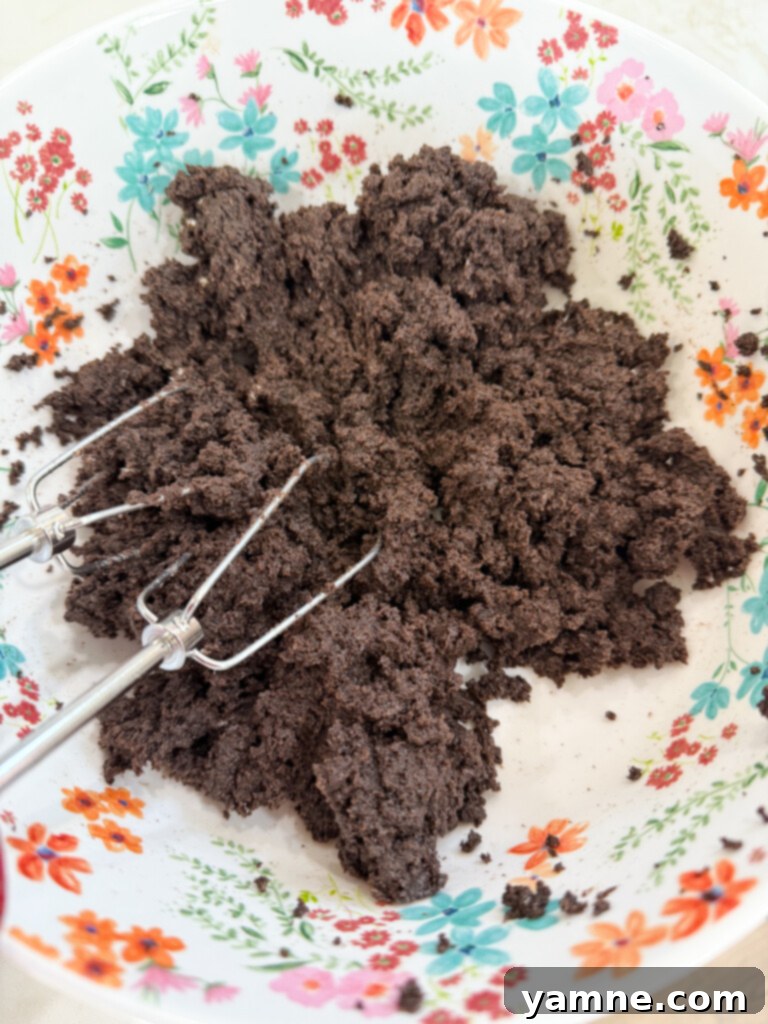 Oreo Truffles 4 oreo cookie mixture