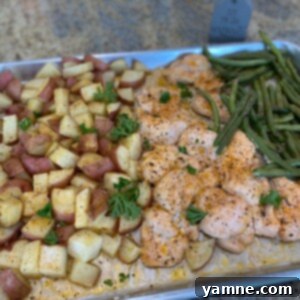 Cajun Sheet Pan Chicken and Veggies
