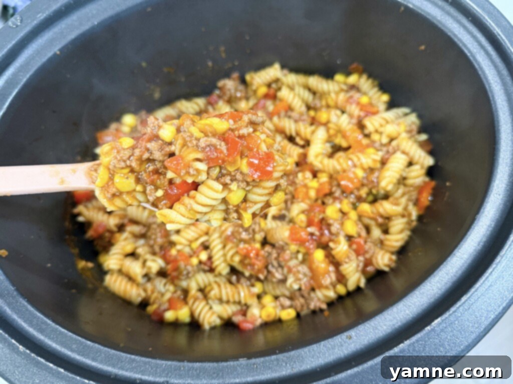 simple taco pasta recipe