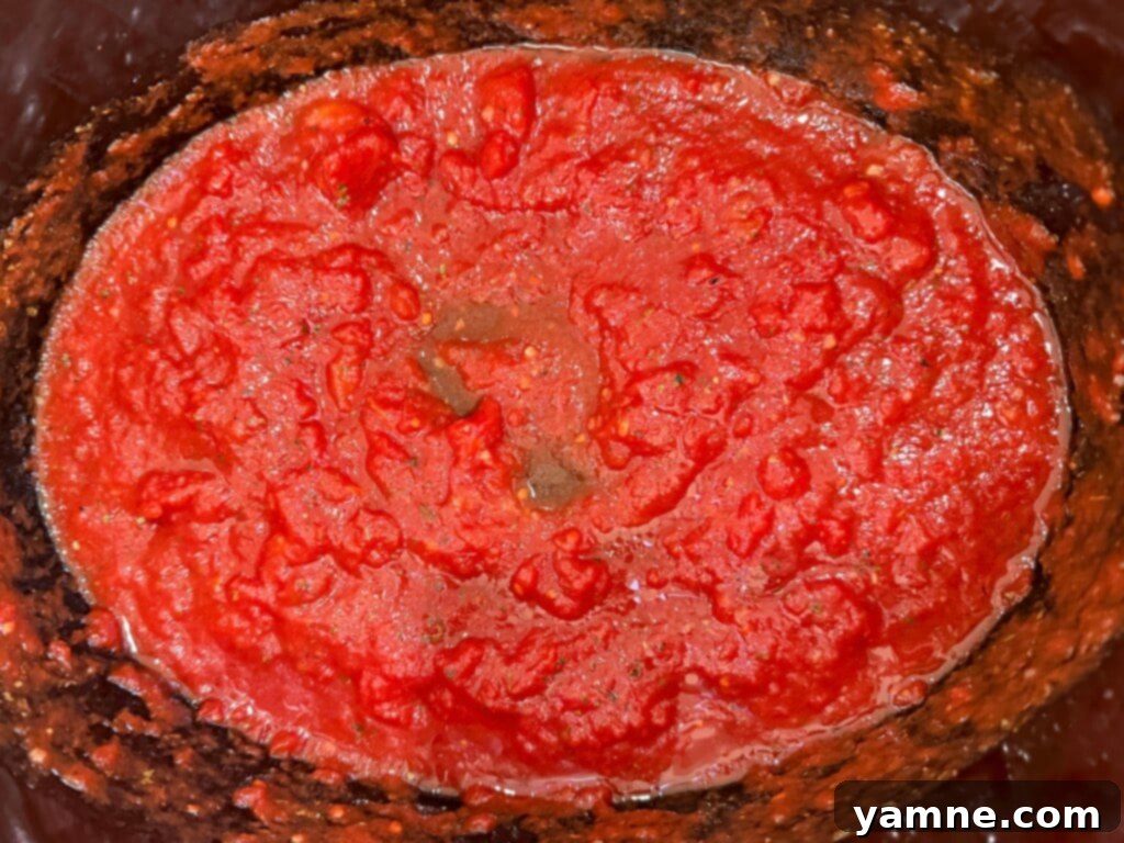 homemade marinara sauce