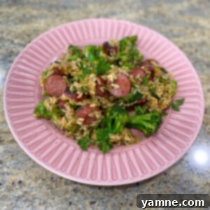 One-Pot Sausage and Rice Skillet