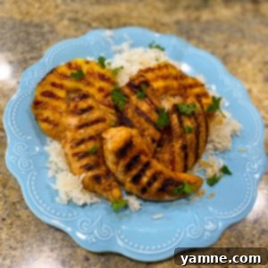 Hawaiian Pineapple Chicken and Coconut Rice