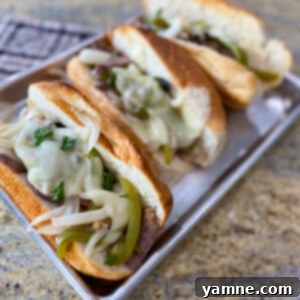 Sheet Pan Philly Cheesesteaks