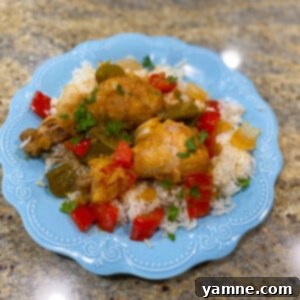 Slow Cooker Sweet and Sour Chicken Legs 2 Delicious Slow Cooker Sweet and Sour Chicken Legs with bell peppers and pineapple