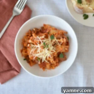 easy one pot lasanga