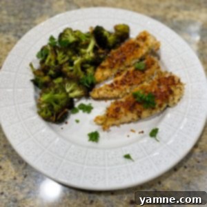 Parmesan Crusted Chicken and Broccoli Sheet Pan