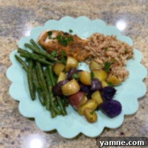 Vegetable and Herb Crusted Chicken Sheet Pan