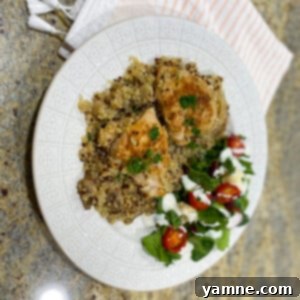 Easy One-Pan Chicken and Quinoa Dinner 2 Delicious One-Pan Chicken and Quinoa Dinner