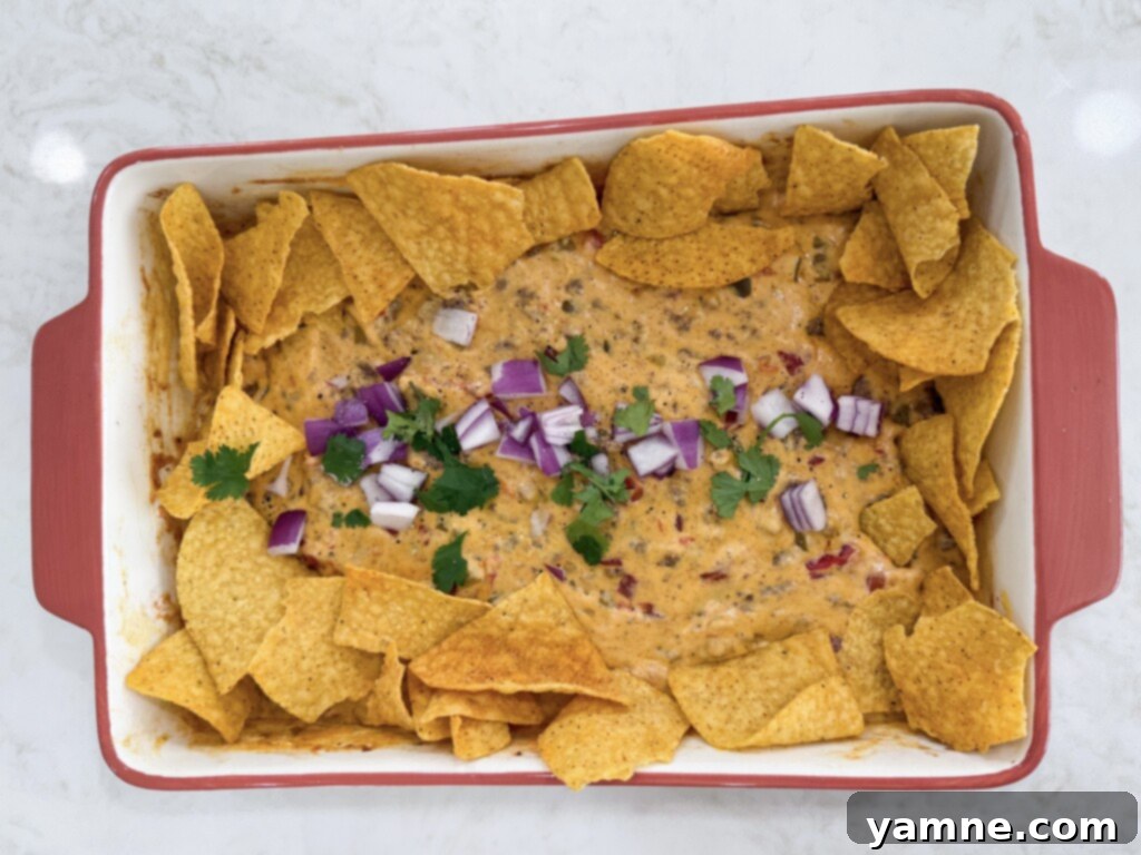 loaded baked queso recipe