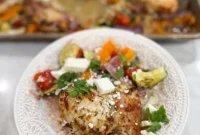 Mediterranean Sheet Pan Chicken Feast
