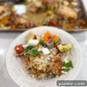 Sheet Pan Greek Chicken